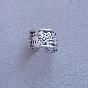 Oorklem fantasie (echt zilver) Oorklem fantasie (echt zilver)