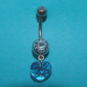 Navelpiercing hartje Navelpiercing hartje